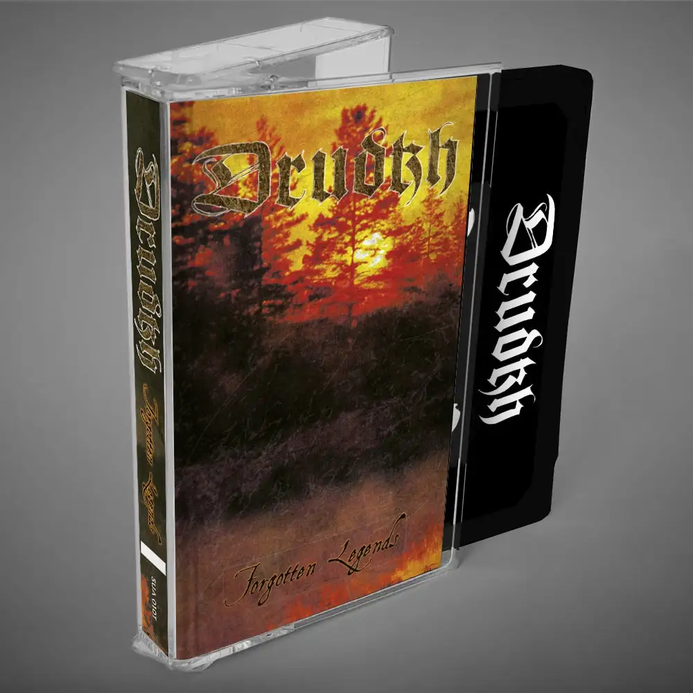 DRUDKH · Forgotten Legends | BLACK TAPE (Black Metal Tapes)