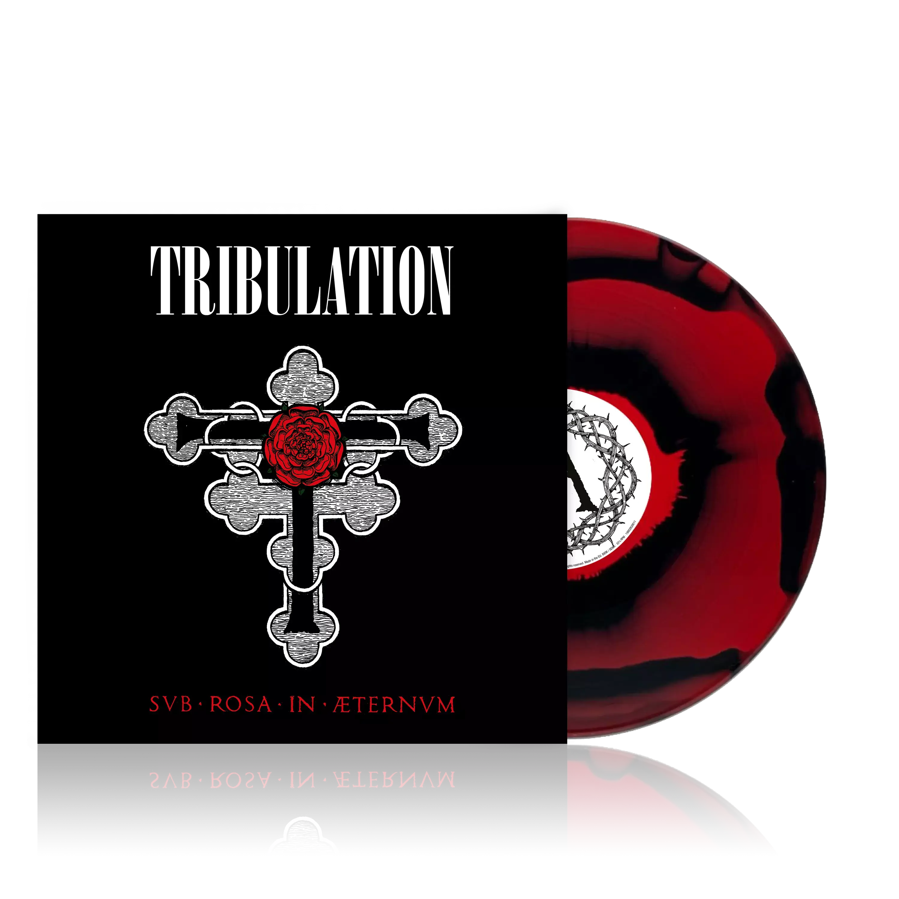 TRIBULATION - Sub Rosa In Æternum · RED/BLACK LP TRIBULATION - Sub Rosa In Æternum · RED/BLACK LP (Dark Metal Vinyl)