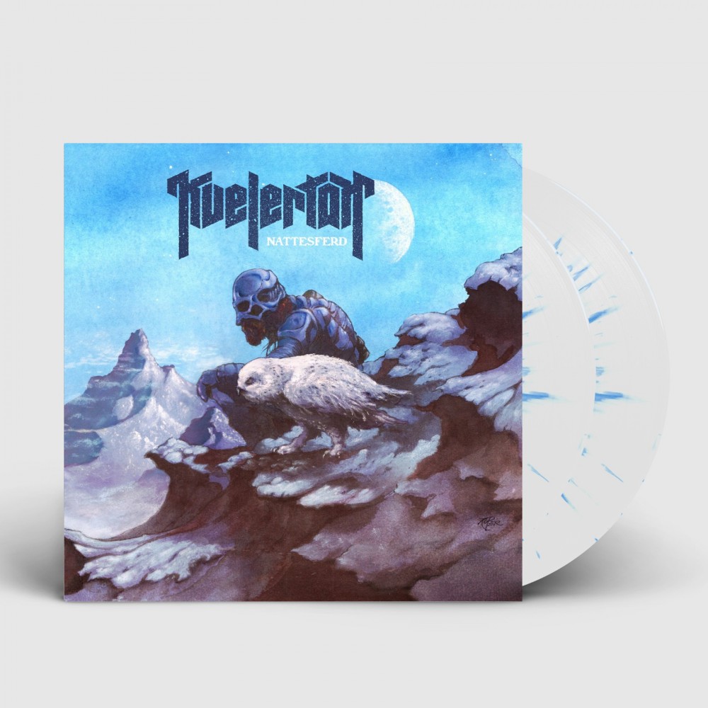 KVELERTAK · Nattesferd | WHITE/BLUE DLP KVELERTAK · Nattesferd | WHITE/BLUE DLP (Progressive Metal Vinyl)