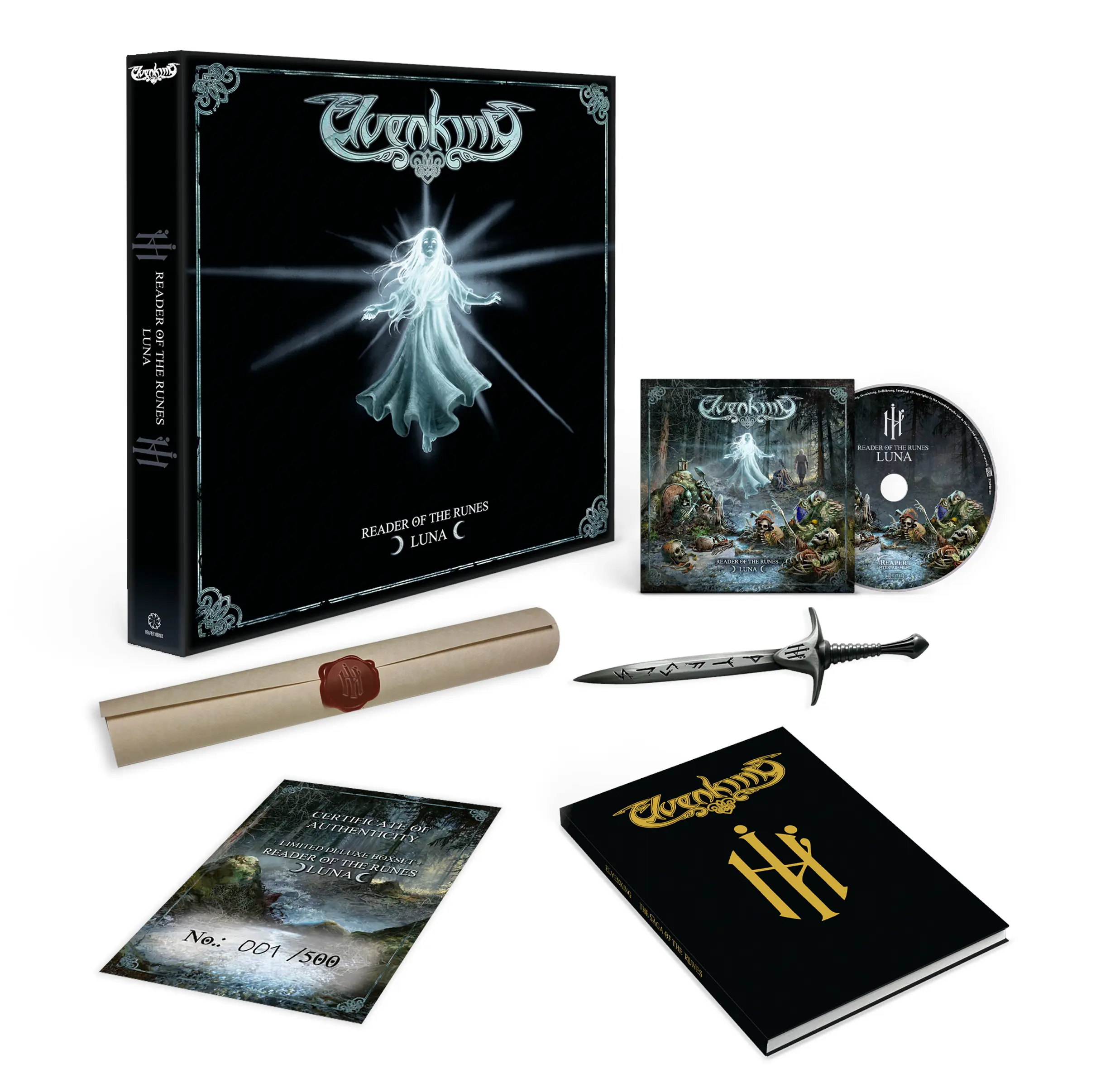 ELVENKING - Reader Of The Runes-Luna · CD BOXSET