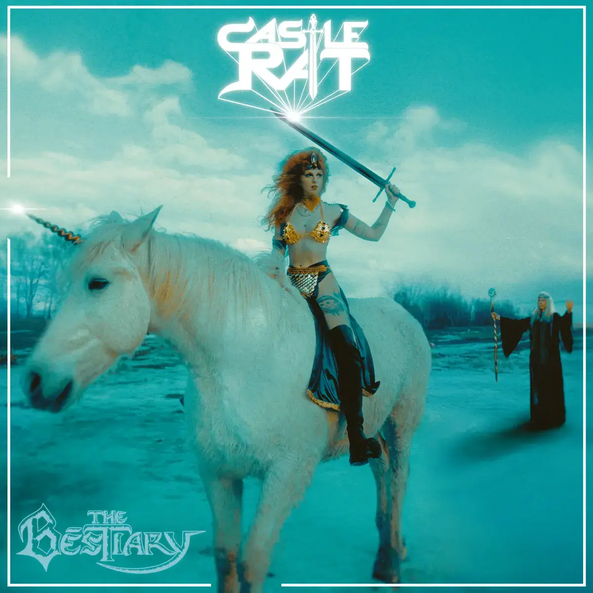 CASTLE RAT - The Bestiary · WHITE LP · Picture 1 CASTLE RAT - The Bestiary · WHITE LP (Heavy Metal Vinyl) · Picture 1