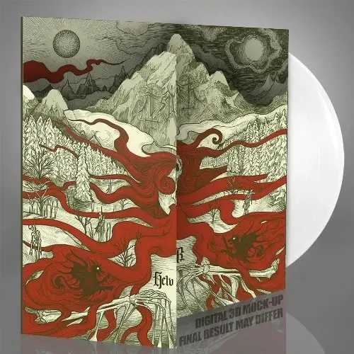 TSJUDER · Helvegr | CRYSTAL CLEAR/WHITE MARBLED LP TSJUDER · Helvegr | CRYSTAL CLEAR/WHITE MARBLED LP (Black Metal Vinyl)
