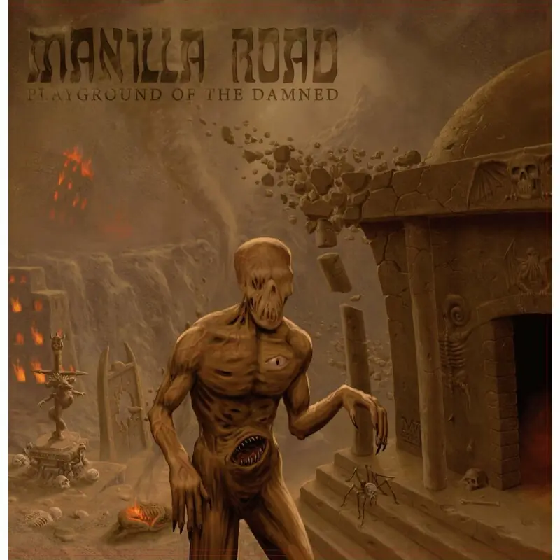 MANILLA ROAD · Playground of the Damned | BLACK LP (Heavy Metal Vinyl) · Picture 1