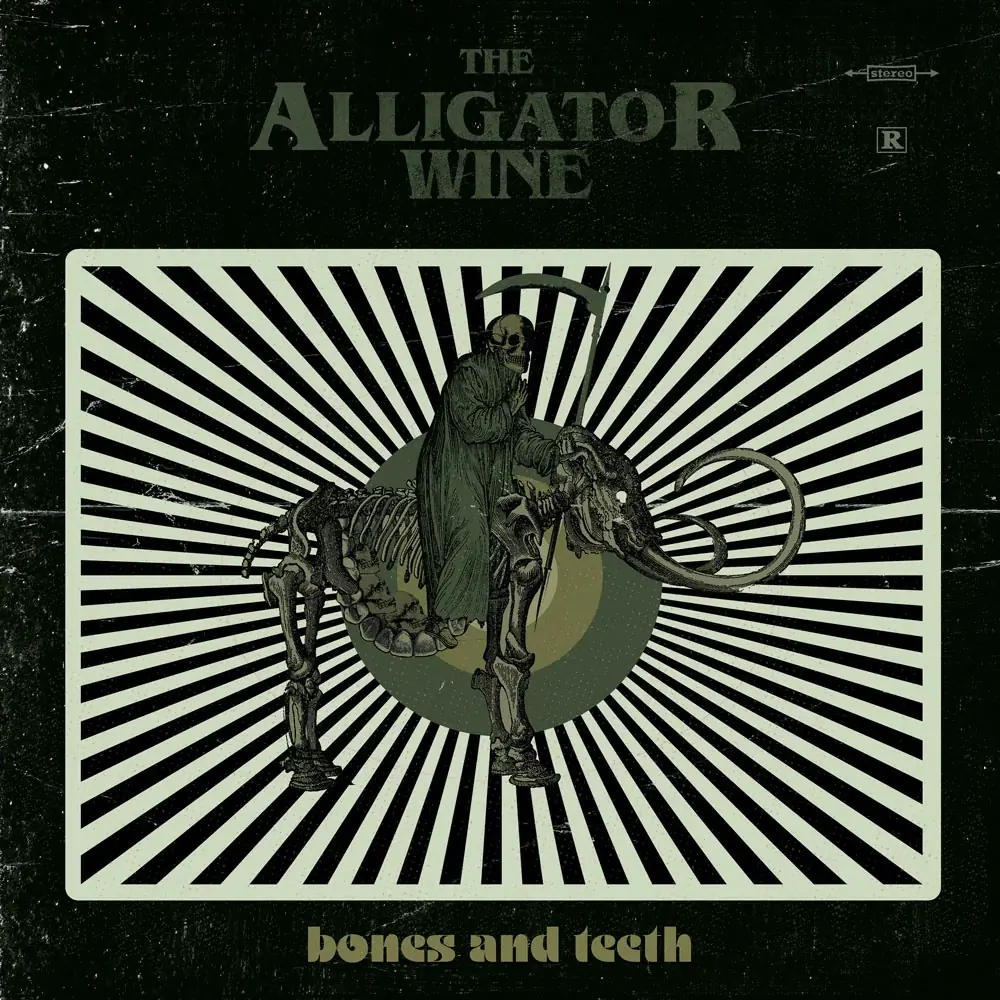 THE ALLIGATOR WINE · Bones And Teeth | JEWELCASE CD (Psychedelic Rock/Alternative Rock CDs) · Picture 2