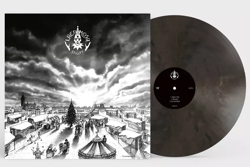 LACRIMOSA - Angst · CLEAR/BLACK MARBLED LP LACRIMOSA - Angst · CLEAR/BLACK MARBLED LP (Dark Wave Vinyl)