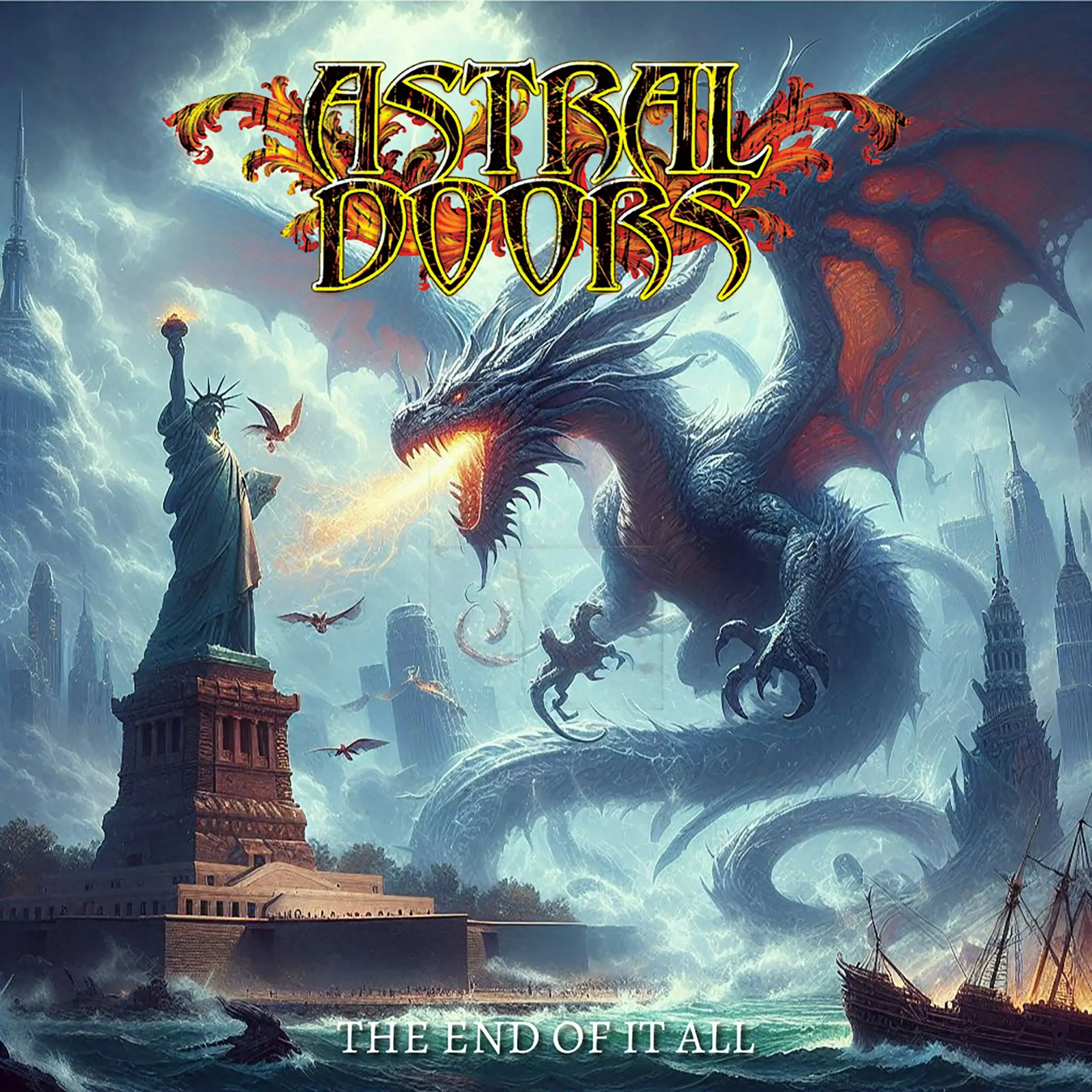 ASTRAL DOORS · The End Of It All ]CD] |  (Heavy Metal CDs)