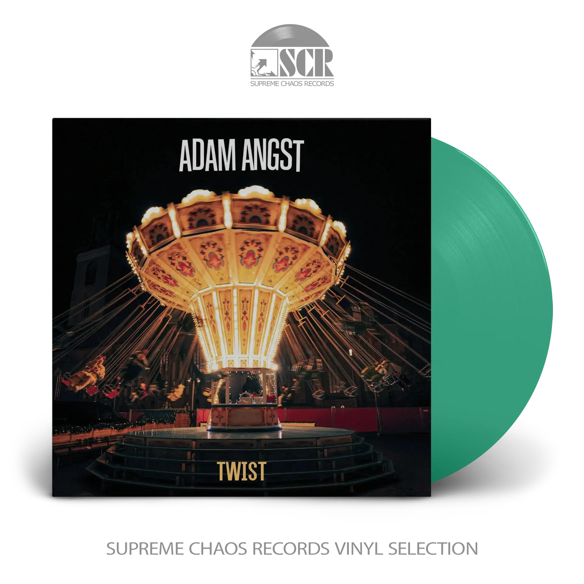 ADAM ANGST · Twist | TRANSPARENT PETROL LP (Punk Rock Vinyl)