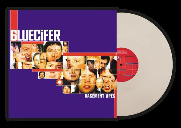 GLUECIFER - Basement Apes · SOLID WHITE LP