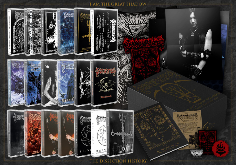 DISSECTION - I Am The Great Shadow · DELUXE 19 TAPE BOX CASSBOX