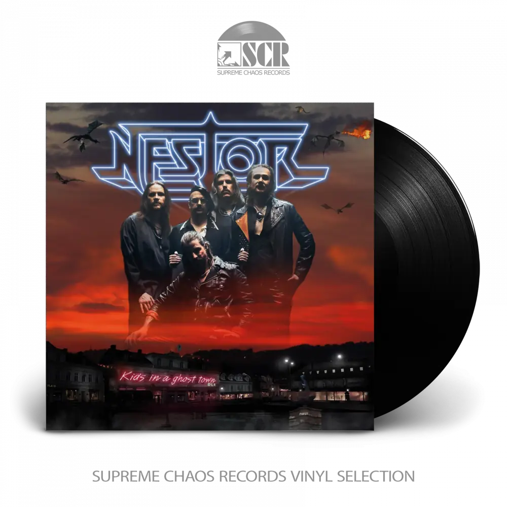 NESTOR · Kids In A Ghost Town | BLACK LP (Hardrock Vinyl)