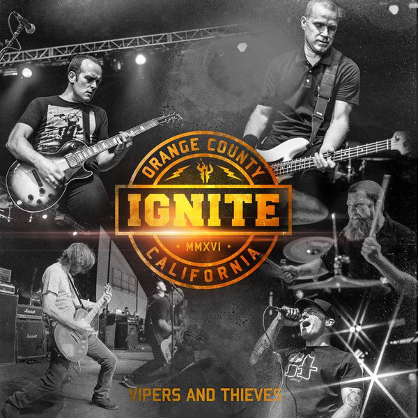 IGNITE - Vipers And Thieves · CLEAR 7" EP · Picture 1 IGNITE - Vipers And Thieves · CLEAR 7" EP (Hardcore Vinyl) · Picture 1