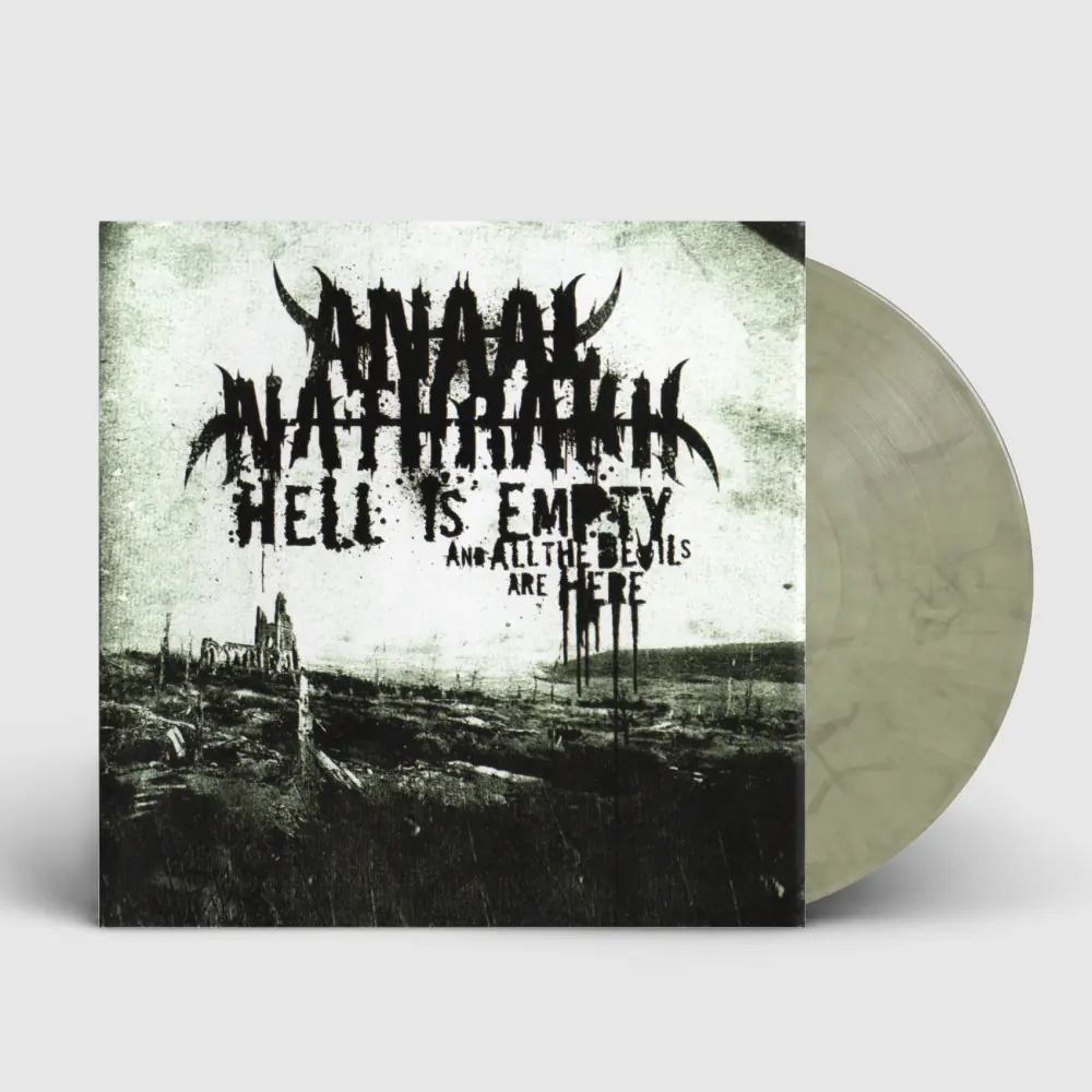 ANAAL NATHRAKH · Hell Is Empty And All The Devils Are Here | IVORY GREY LP ANAAL NATHRAKH · Hell Is Empty And All The Devils Are Here | IVORY GREY LP (Death Metal Vinyl)