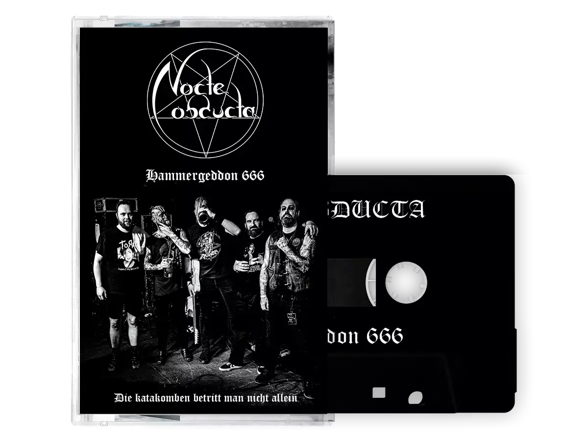 NOCTE OBDUCTA · Hammergeddon 666 | BLACK TAPE NOCTE OBDUCTA · Hammergeddon 666 | BLACK TAPE (Black Metal Tapes)