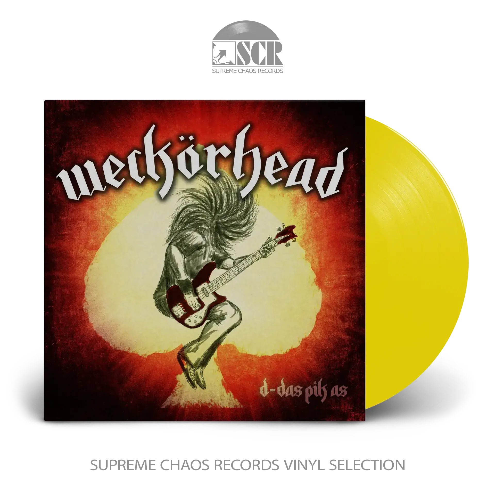 WECKÖRHEAD/SMOKING HUT ON STONES · D-das Pik As / Rock N Roll God | YELLOW 7" EP WECKÖRHEAD/SMOKING HUT ON STONES · D-das Pik As / Rock N Roll God | YELLOW 7" EP (Hard Rock/Heavy Metal Vinyl)