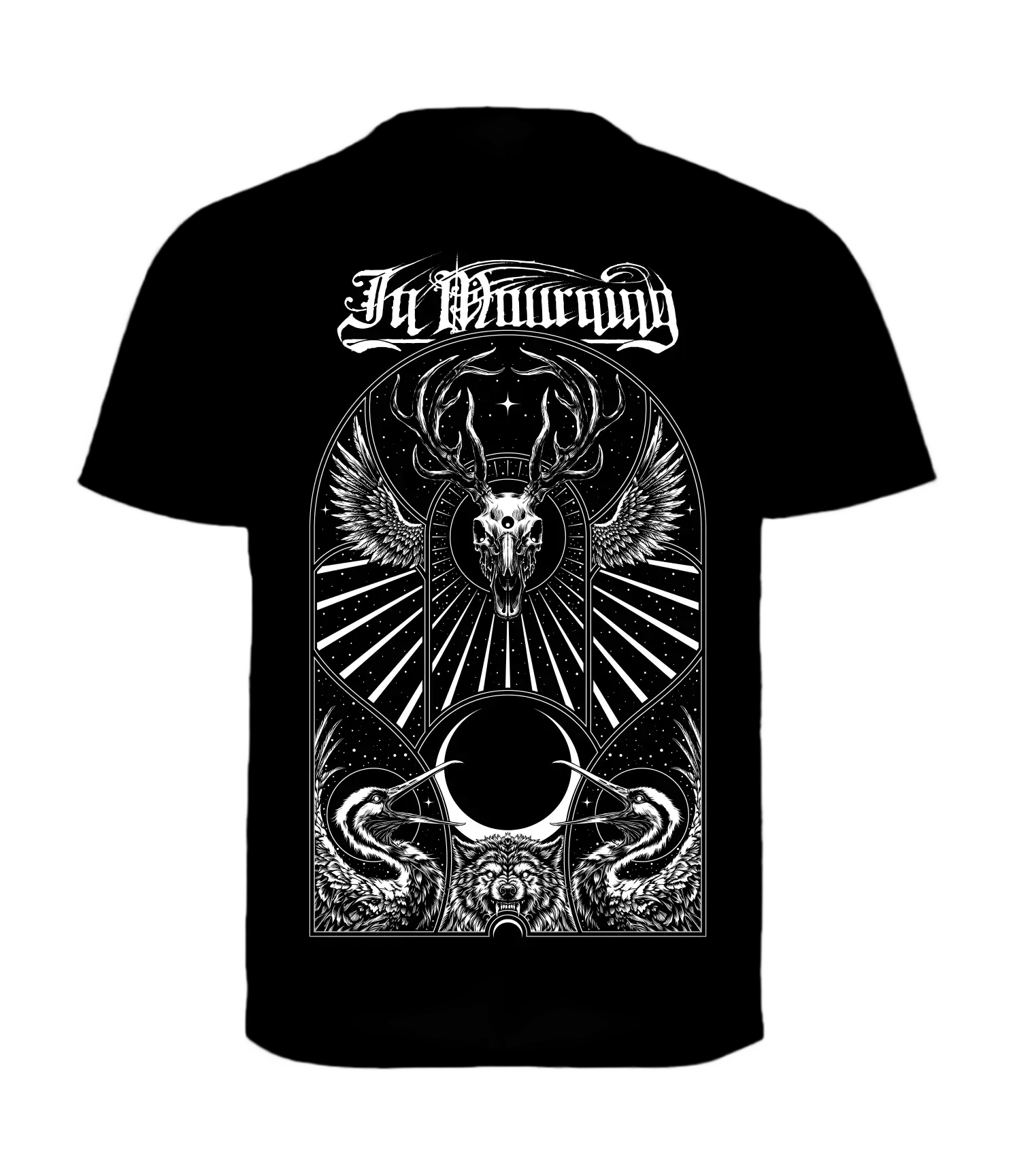 In Mourning · White Staghorn | T-SHIRT