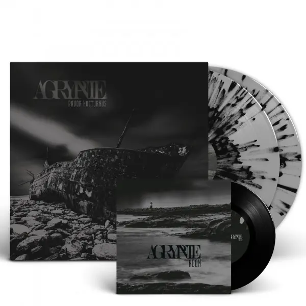 AGRYPNIE - Pavor Nocturnus · SCR GREY/BLACK SPLATTER DLP+7" BUNDLE