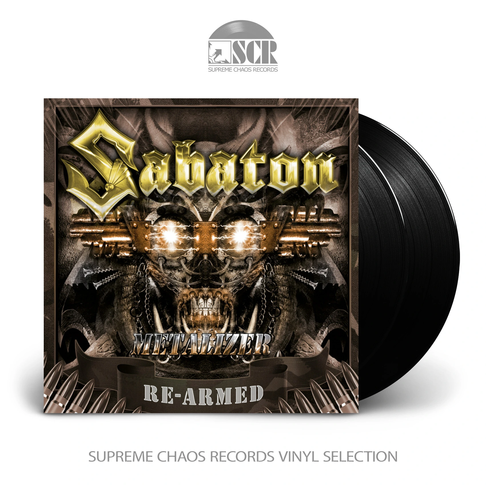 SABATON · Metalizer Re-Armed (Re-Release) | BLACK 2LP (Heavy Metal Vinyl)
