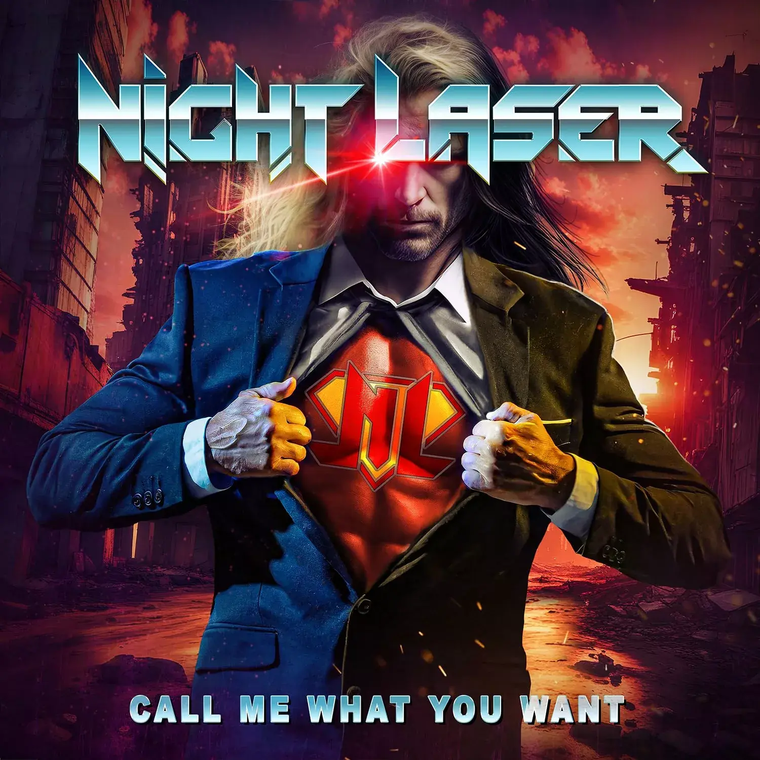 NIGHT LASER - Call Me What You Want · DIGIPAK CD (Hair Metal CDs)