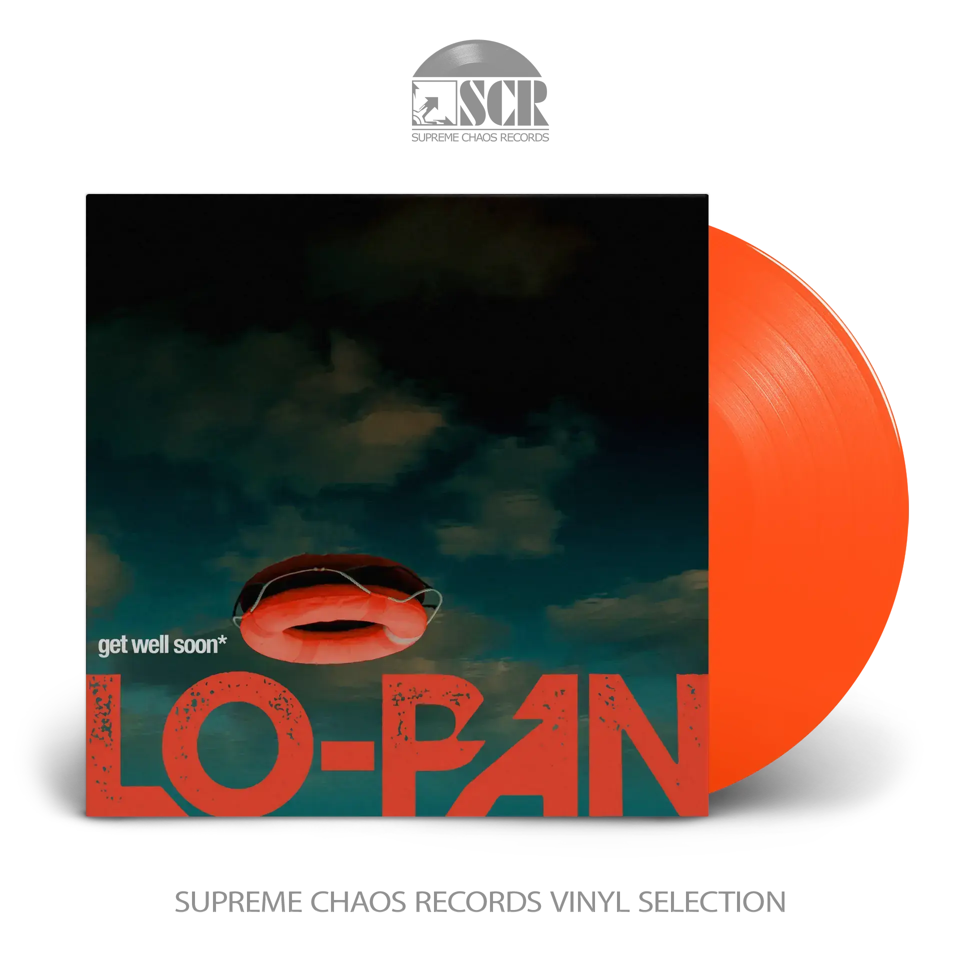 LO-PAN · Get Well Soon | NEON ORANGE LP LO-PAN · Get Well Soon | NEON ORANGE LP (Hard Rock Vinyl)
