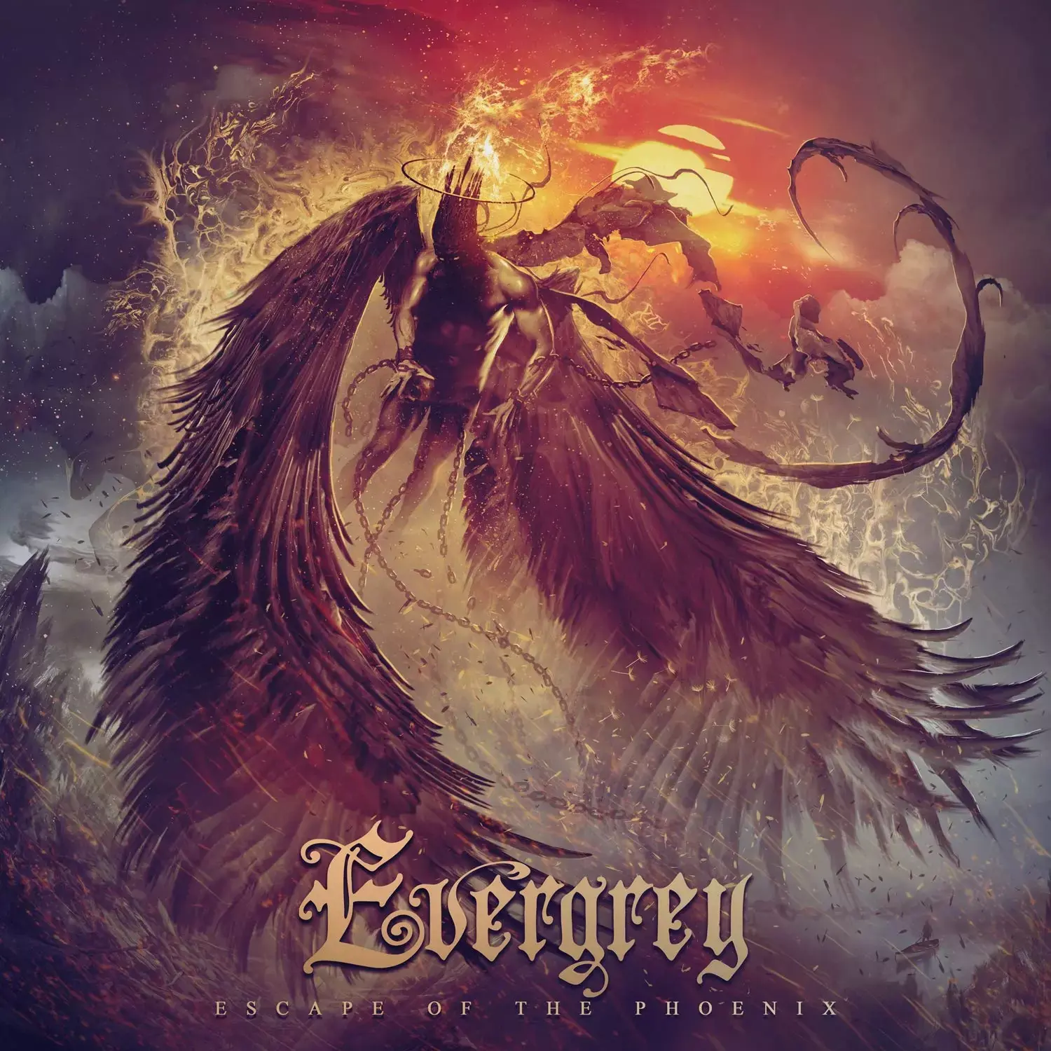 EVERGREY · Escape Of The Phoenix | DIGIPAK CD EVERGREY · Escape Of The Phoenix | DIGIPAK CD (Progressive Metal CDs)