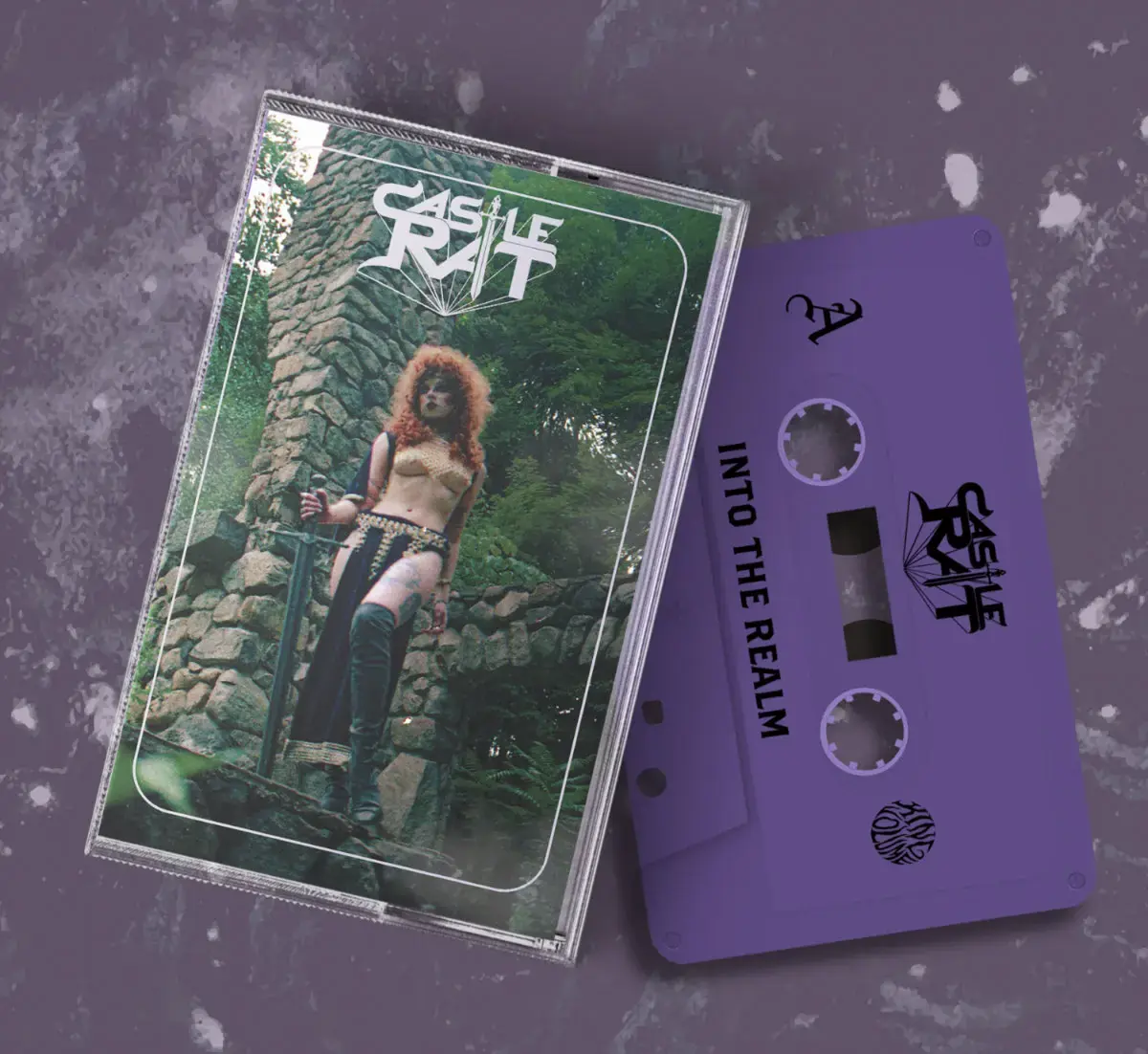 CASTLE RAT - Into The Realm · PURPLE TAPE (Heavy Metal/Epic Metal Tapes)