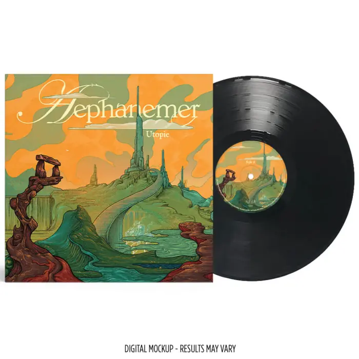 AEPHANEMER · Utopie | BLACK LP AEPHANEMER · Utopie | BLACK LP (Melodic Death Metal Vinyl)
