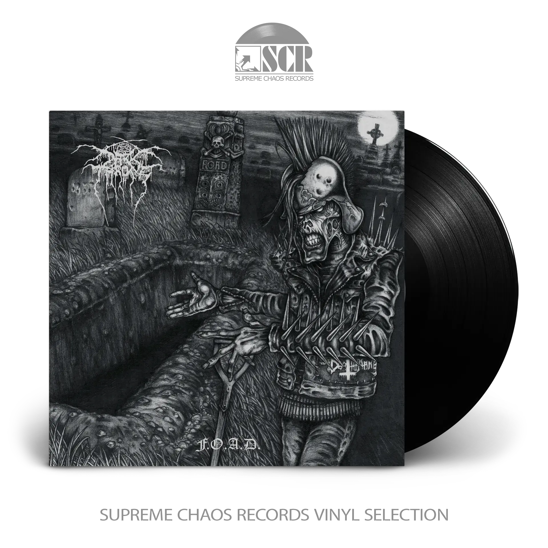DARKTHRONE · F.O.A.D. | BLACK LP DARKTHRONE · F.O.A.D. | BLACK LP (Black Metal Vinyl)