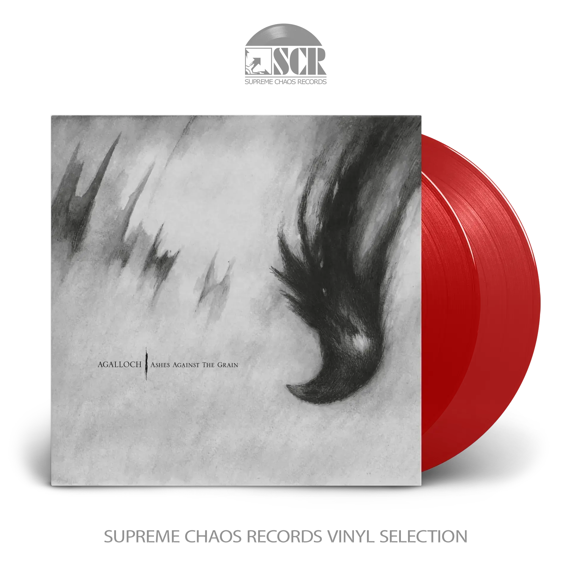 AGALLOCH · Ashes Against The Grain | RED 2LP AGALLOCH · Ashes Against The Grain | RED 2LP (Black Metal Vinyl)