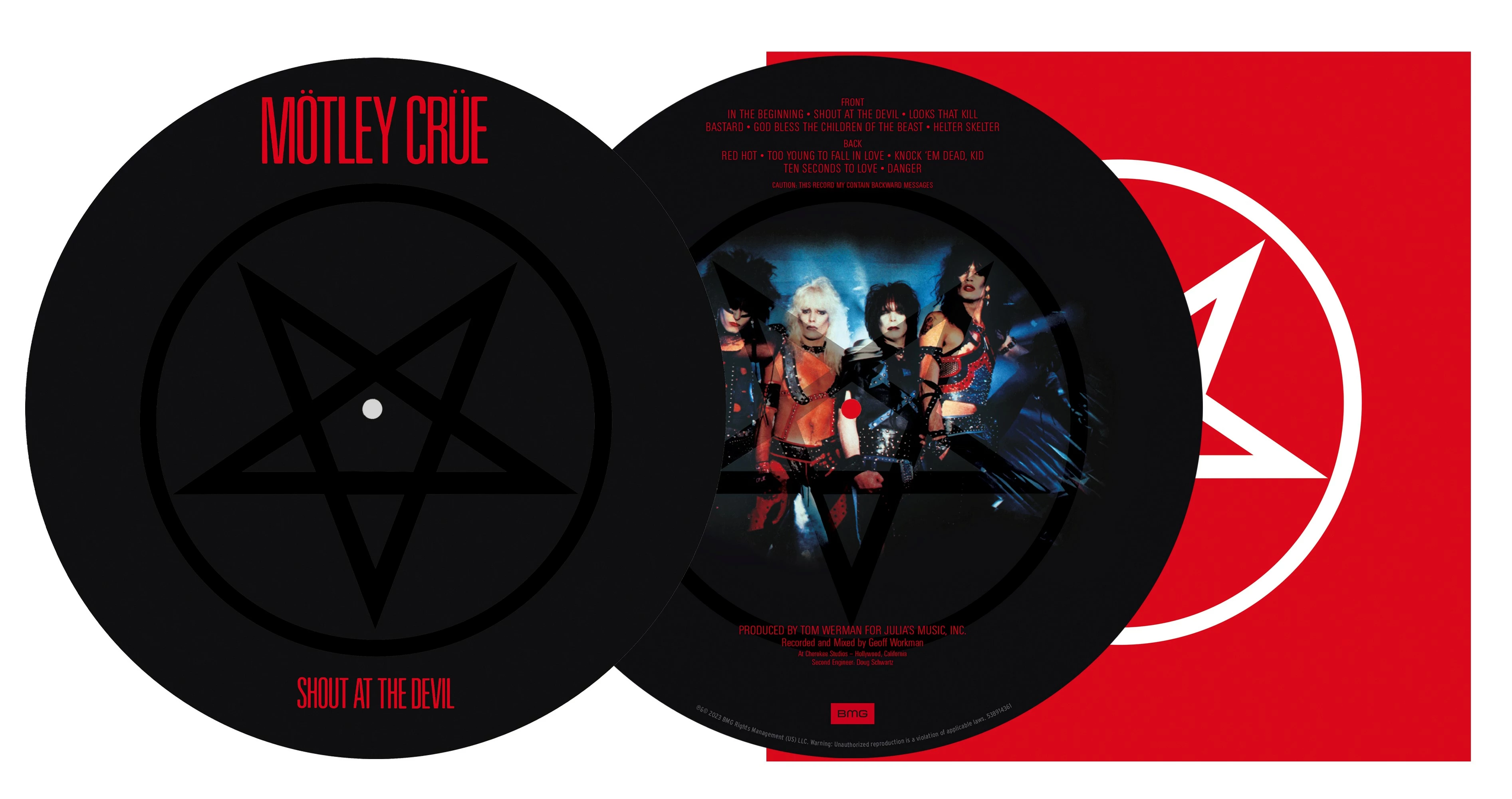 MÖTLEY CRÜE - Shout At The Devil [PICTURE VINYL] 1