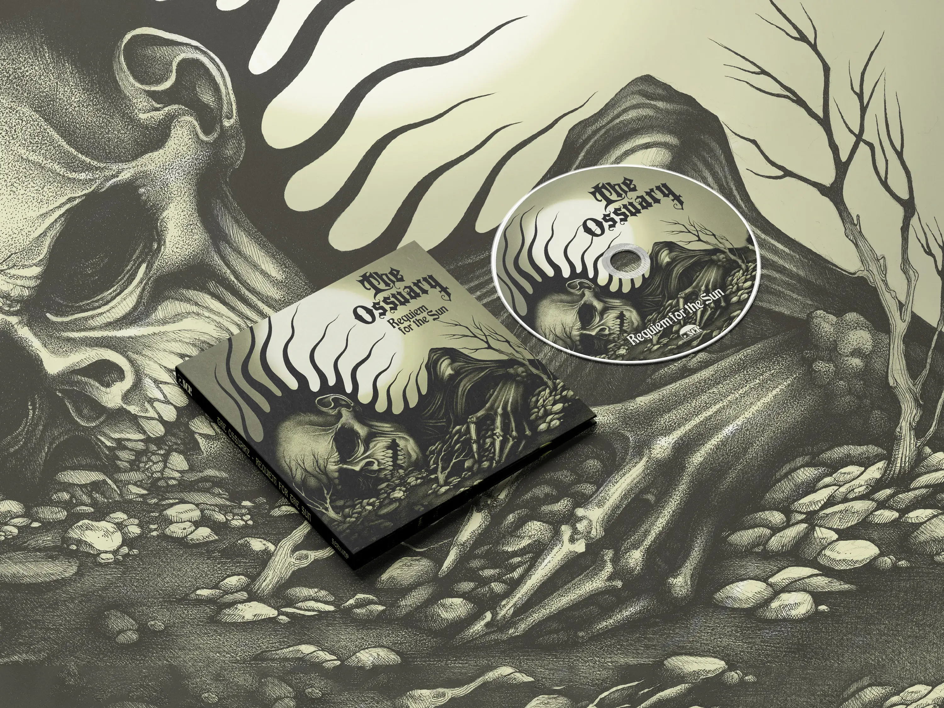 THE OSSUARY - Requiem For The Sun · DIGIPAK CD (Doom Metal/Doom Rock/Occult Rock CDs) · Picture 2