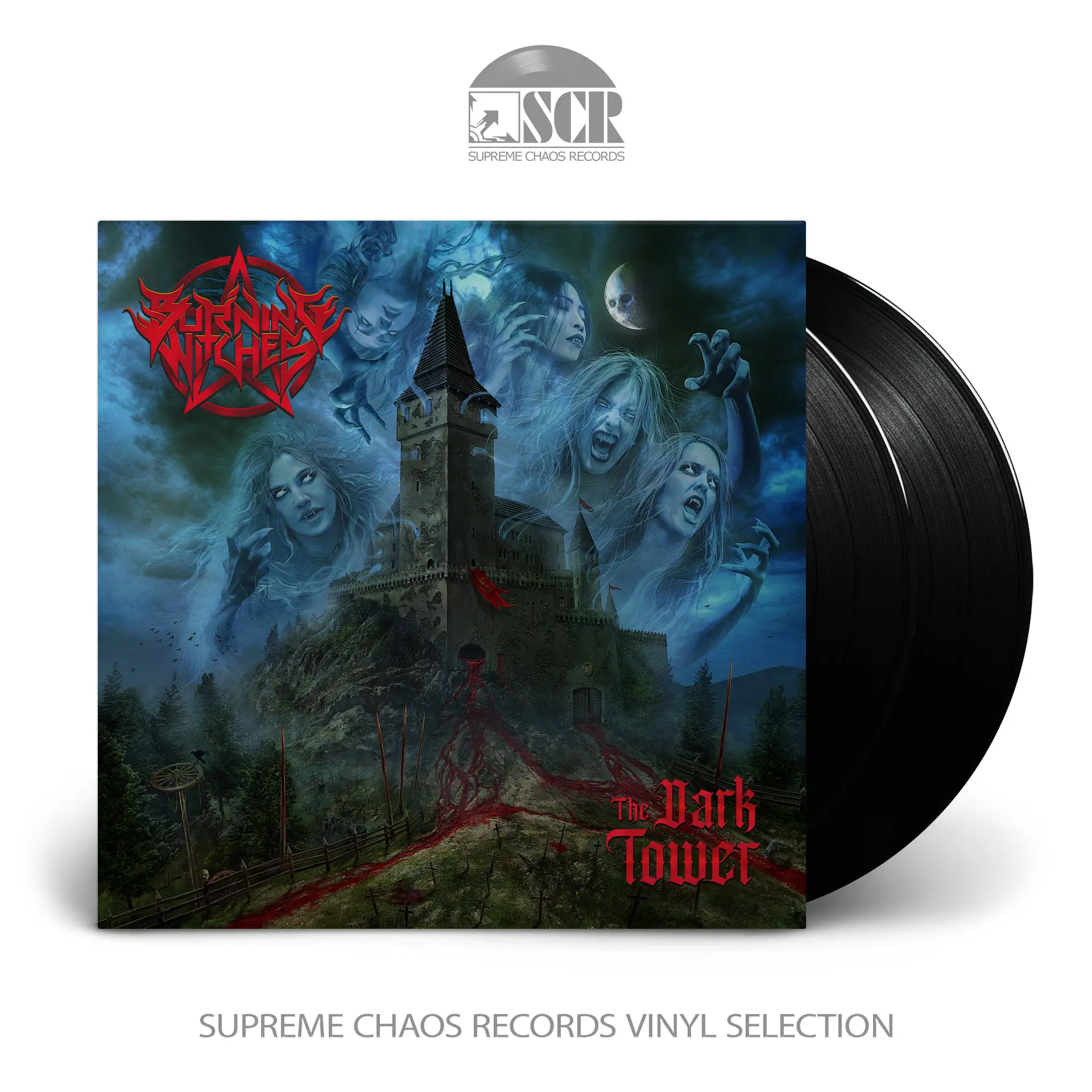 BURNING WITCHES - The Dark Tower [BLACK] · 2LP