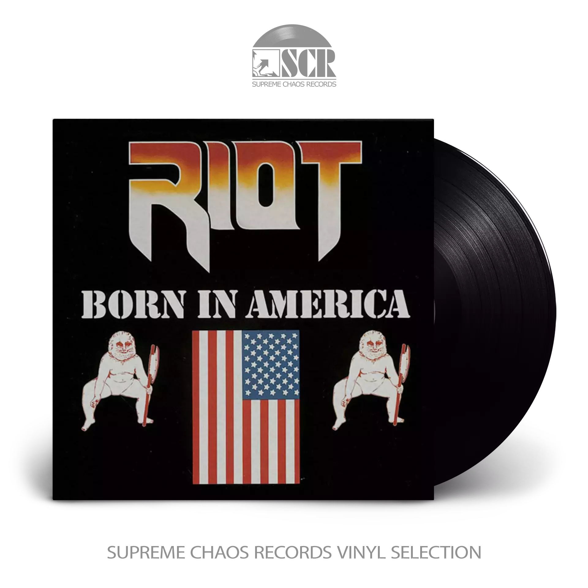 RIOT - Born In America · BLACK LP RIOT - Born In America · BLACK LP (Heavy Metal Vinyl)