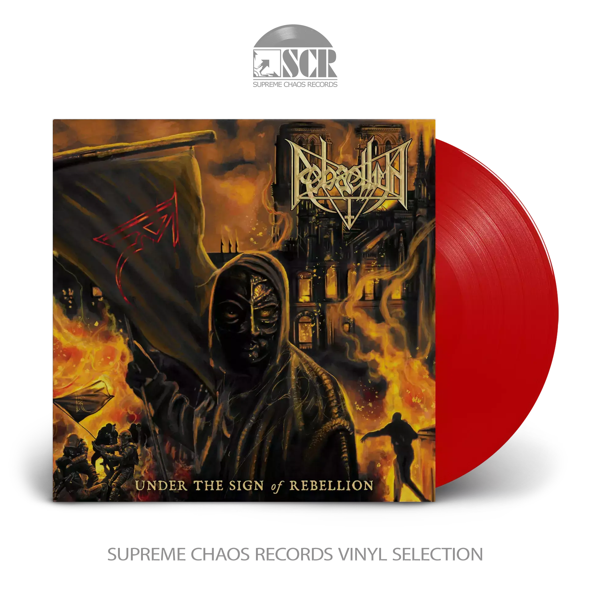 REBAELLIUNN - Under The Sign Of Rebellion · RED LP (Death Metal Vinyl)