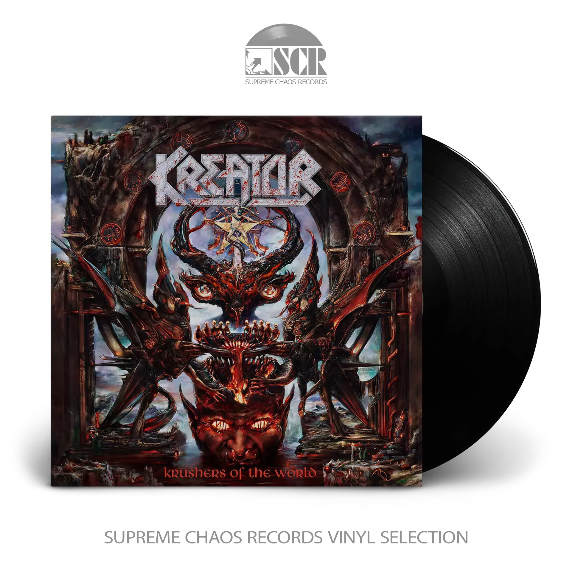KREATOR - Krushers Of The World · BLACK LP (Thrash Metal Vinyl)