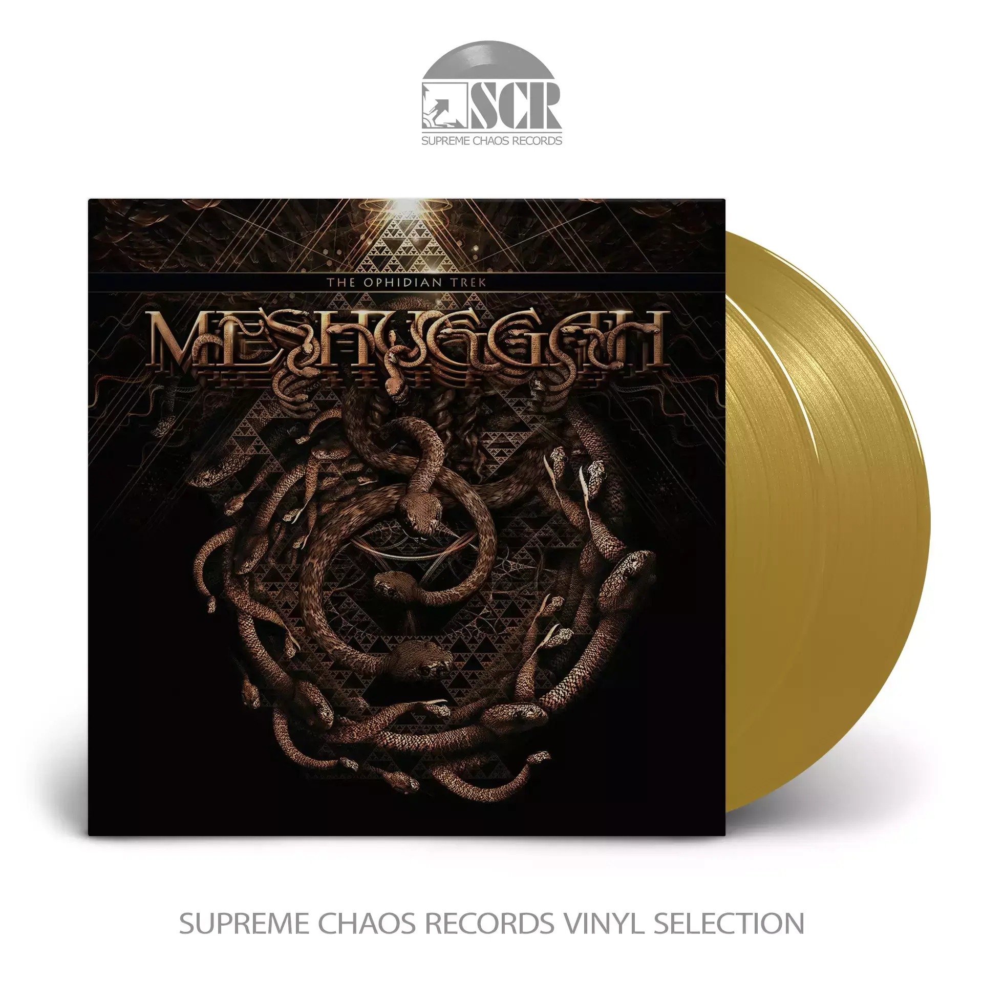 MESHUGGAH · The ophidian trek | GOLD 2LP (Progressive Metal Vinyl)