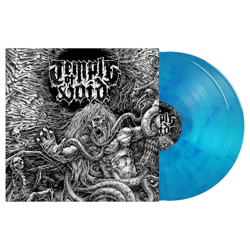 TEMPLE OF VOID - The First Ten Years · CLEAR/BLUE MARBLED DLP (Death Metal/Doom Metal Vinyl)
