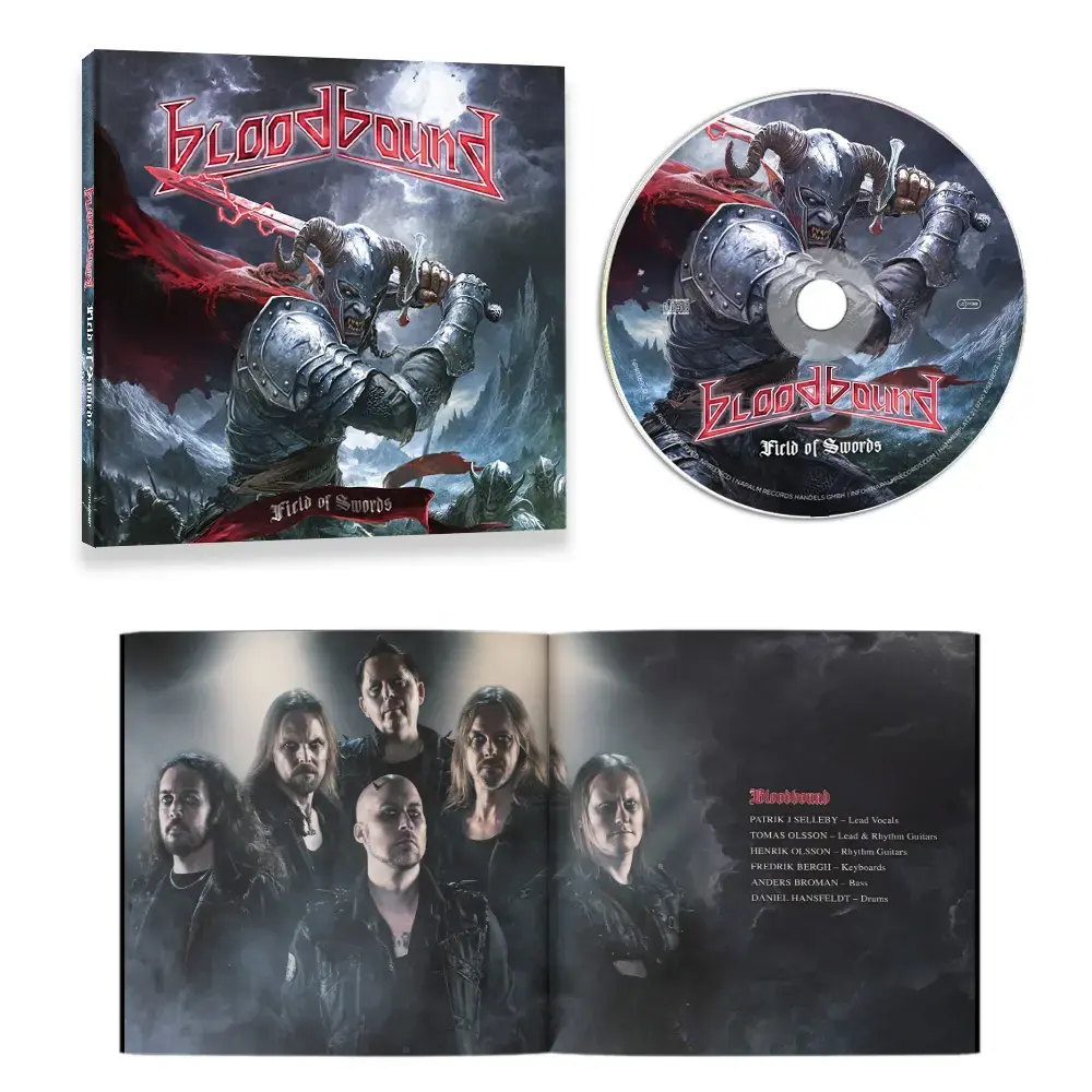 BLOODBOUND · Field Of Swords | DIGIPAK CD (Power Metal/Heavy Metal CDs) · Picture 2