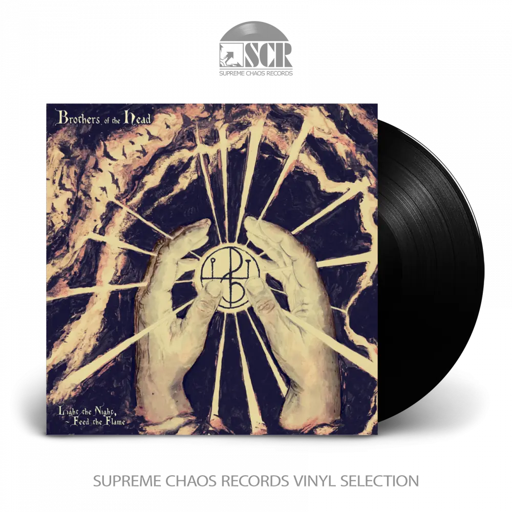 BROTHERS OF THE HEAD - Light The Night. Feed The Flame · BLACK LP