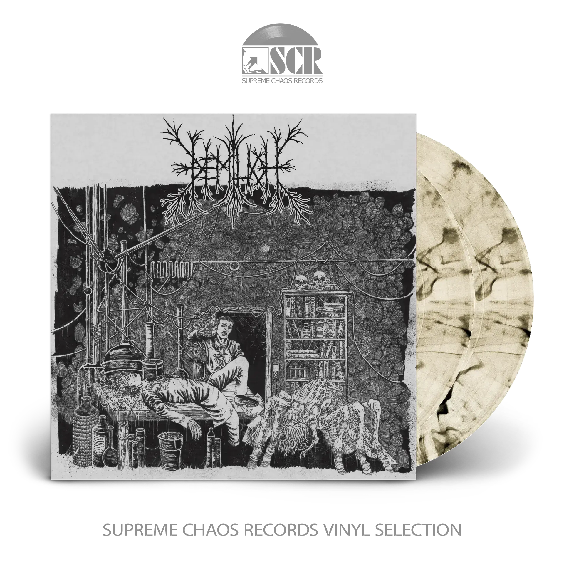 DEMILICH · Em9t2ness Of Van2s1ing / V34ish6ng 0f Emptiness | CLEAR/BLACK SMOKE 2LP DEMILICH · Em9t2ness Of Van2s1ing / V34ish6ng 0f Emptiness | CLEAR/BLACK SMOKE 2LP (Death Metal Vinyl)