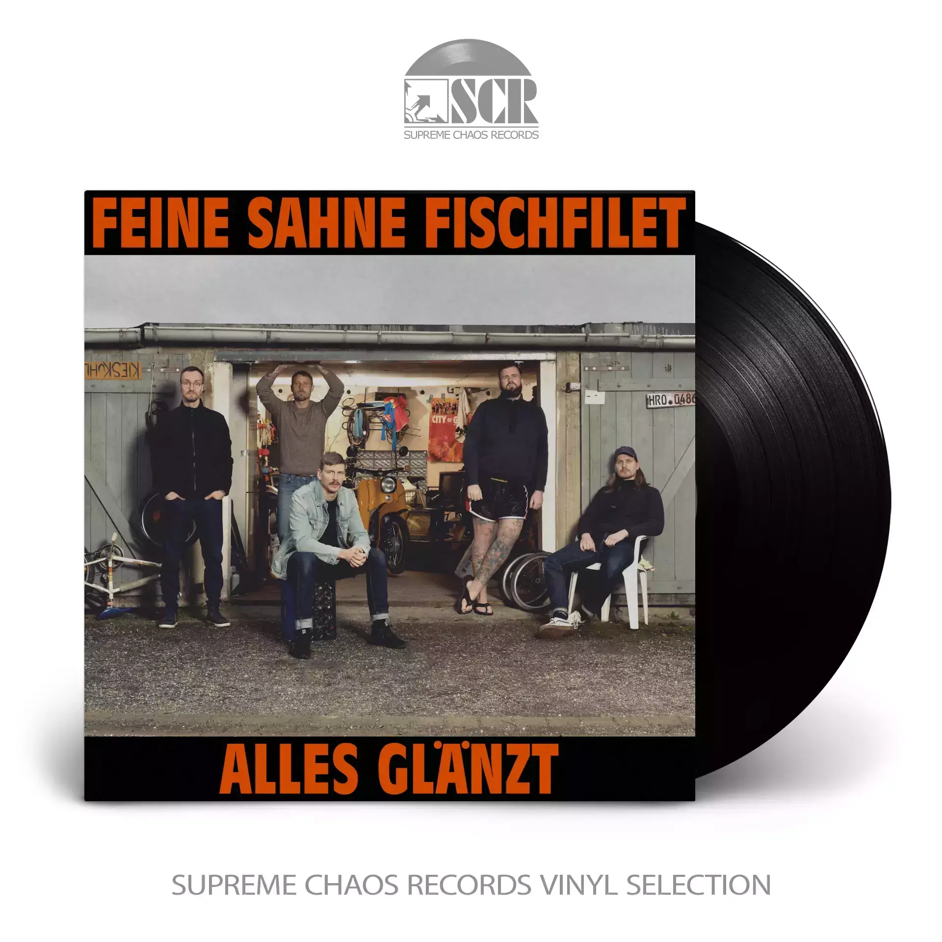 FEINE SAHNE FISCHFILET - Alles glänzt · BLACK LP FEINE SAHNE FISCHFILET - Alles glänzt · BLACK LP (Punk Rock Vinyl)