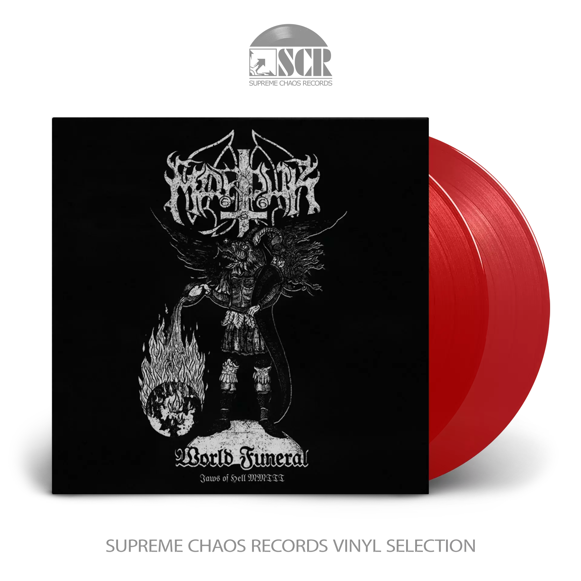 MARDUK - World Funeral – Jaws Of Hell – MMIII · RED 2LP MARDUK - World Funeral – Jaws Of Hell – MMIII · RED 2LP (Black Metal Vinyl)