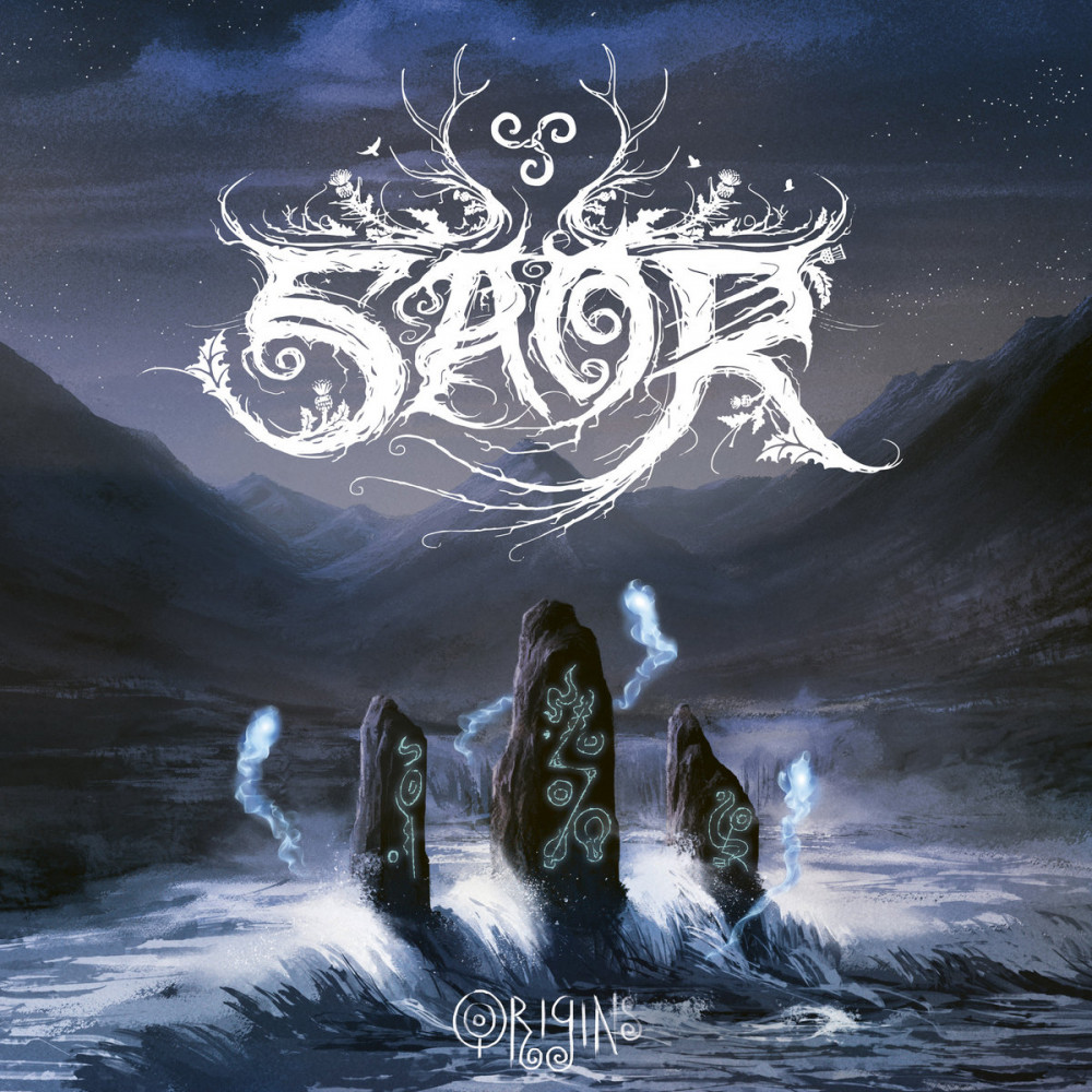 SAOR - Origins · CLEAR/BLUE/RED LP · Picture 1 SAOR - Origins · CLEAR/BLUE/RED LP (Black Metal Vinyl) · Picture 1