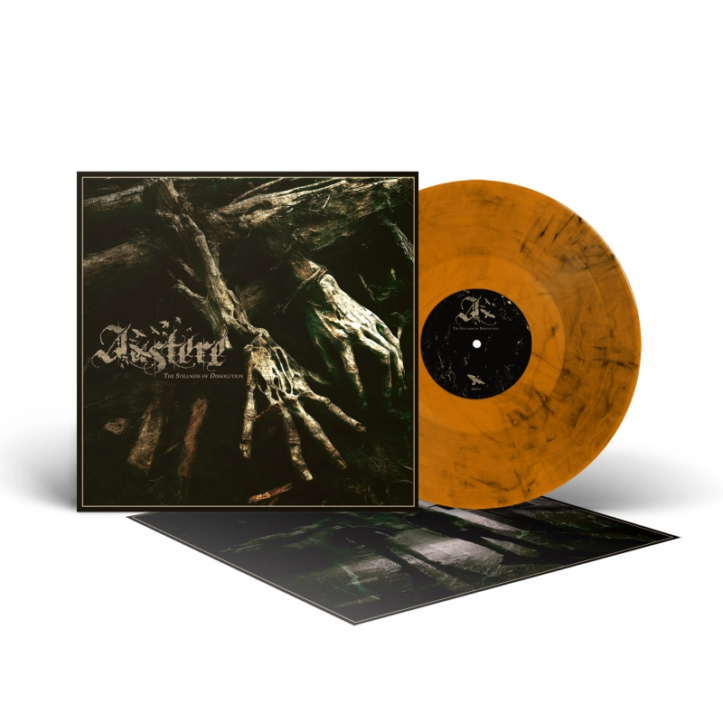 AUSTERE · The Stillness Of Dissolution | ORANGE/BLACK LP (Black Metal Vinyl) · Picture 2