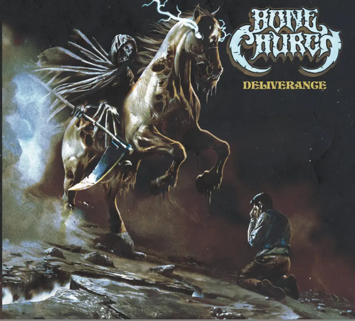 BONE CHURCH - Deliverance · PURPLE LP (Doom Metal/Stoner Metal Vinyl) · Bild 1