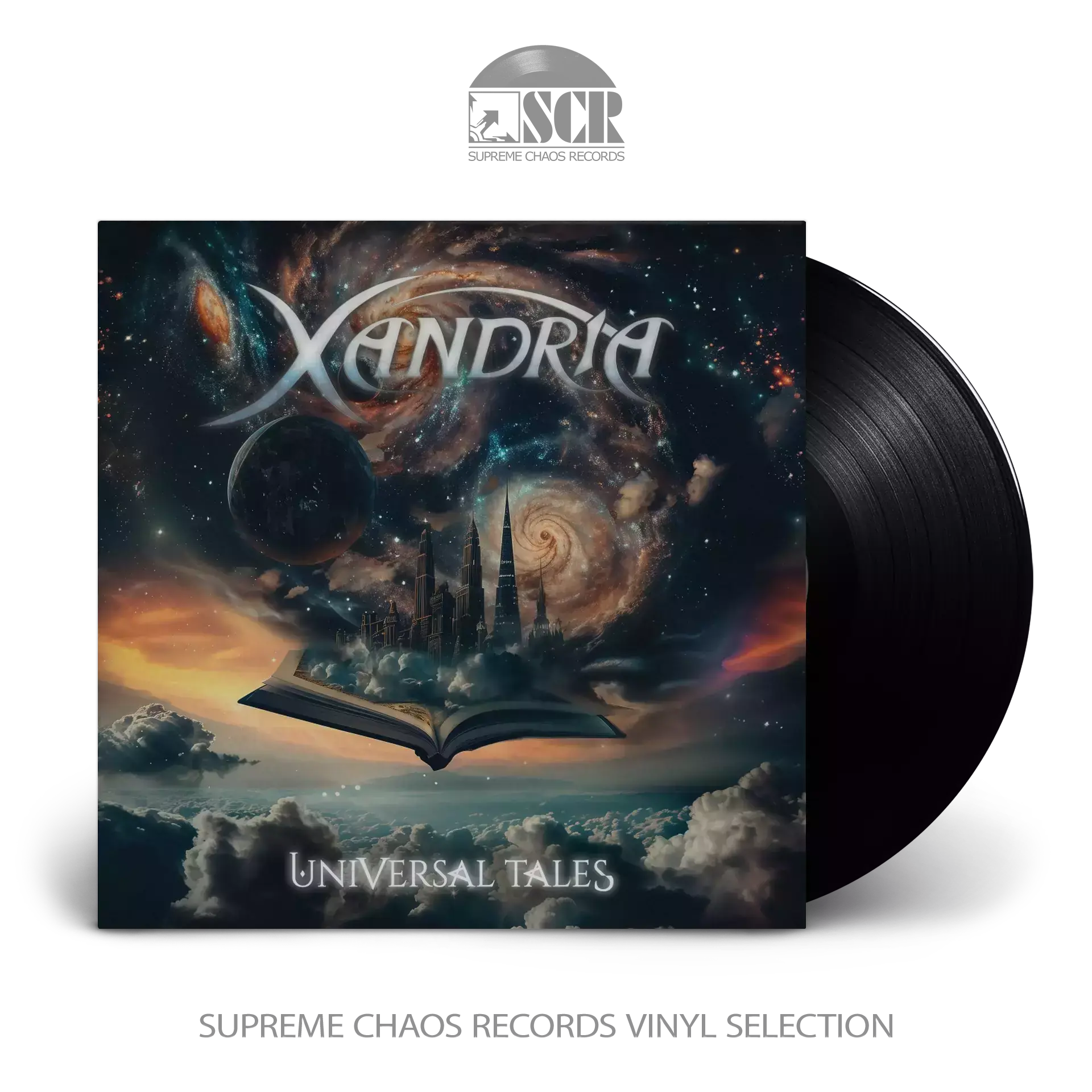 XANDRIA · Universal Tales | BLACK LP (Symphonic Metal Vinyl)