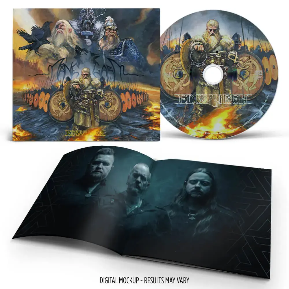 MANEGARM · Edsvuren | DIGIPAK CD (Black Metal/Viking Metal CDs) · Picture 2