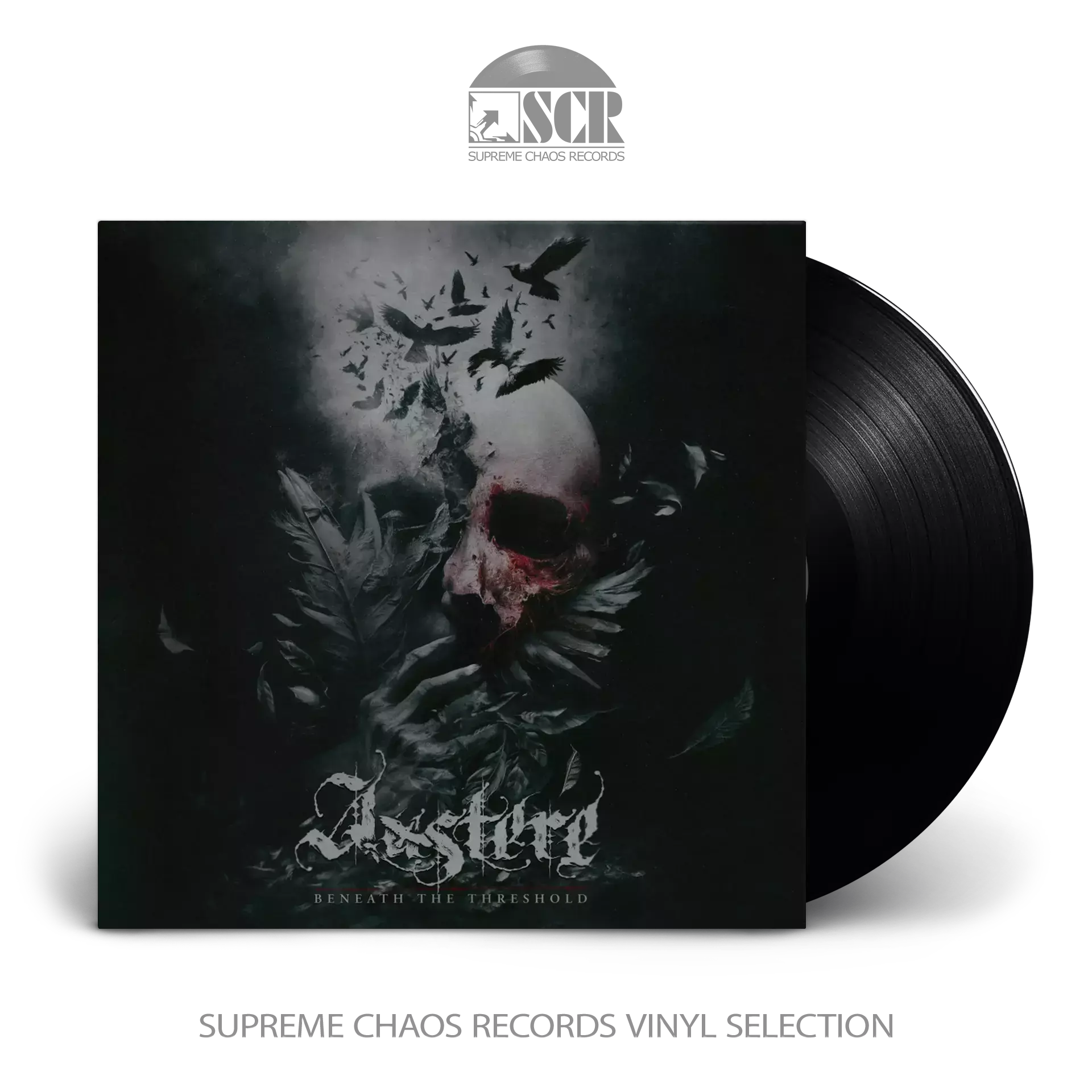 AUSTERE - Beneath The Threshold · BLACK LP