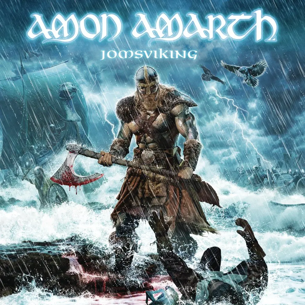 AMON AMARTH · Jomsviking | RUBY RED LP (Death Metal Vinyl) · Picture 1