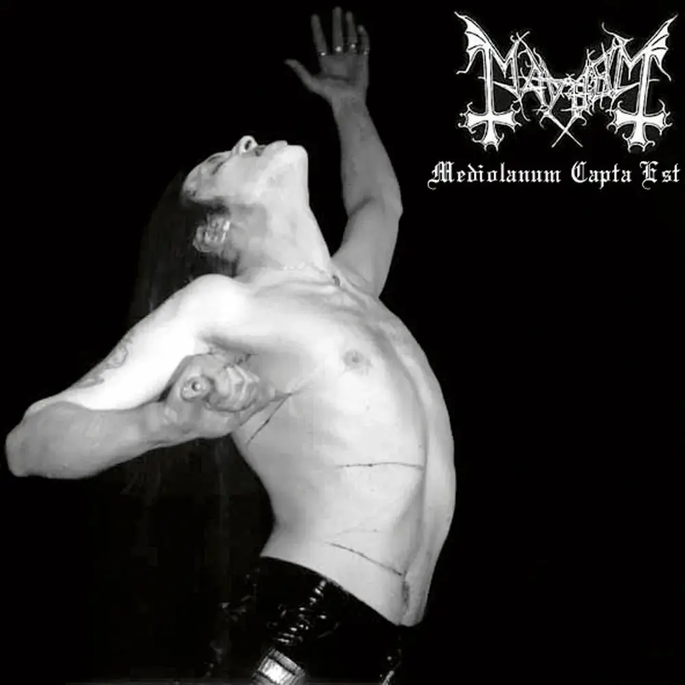 MAYHEM - Mediolanum Capta Est · BLACK LP · Picture 1 MAYHEM - Mediolanum Capta Est · BLACK LP (Black Metal Vinyl) · Picture 1