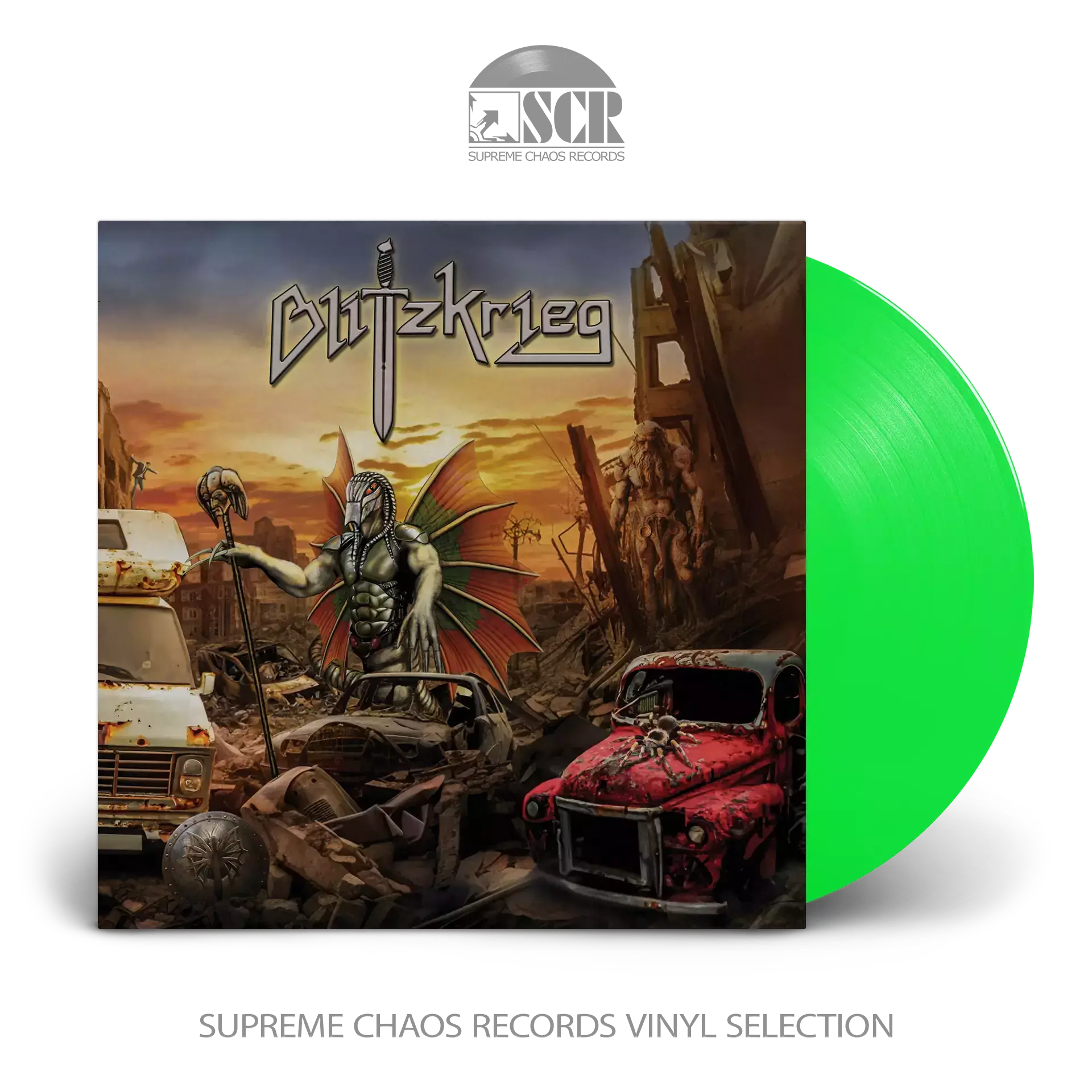 BLITZKRIEG · Blitzkrieg | GREEN LP (Heavy Metal Vinyl)